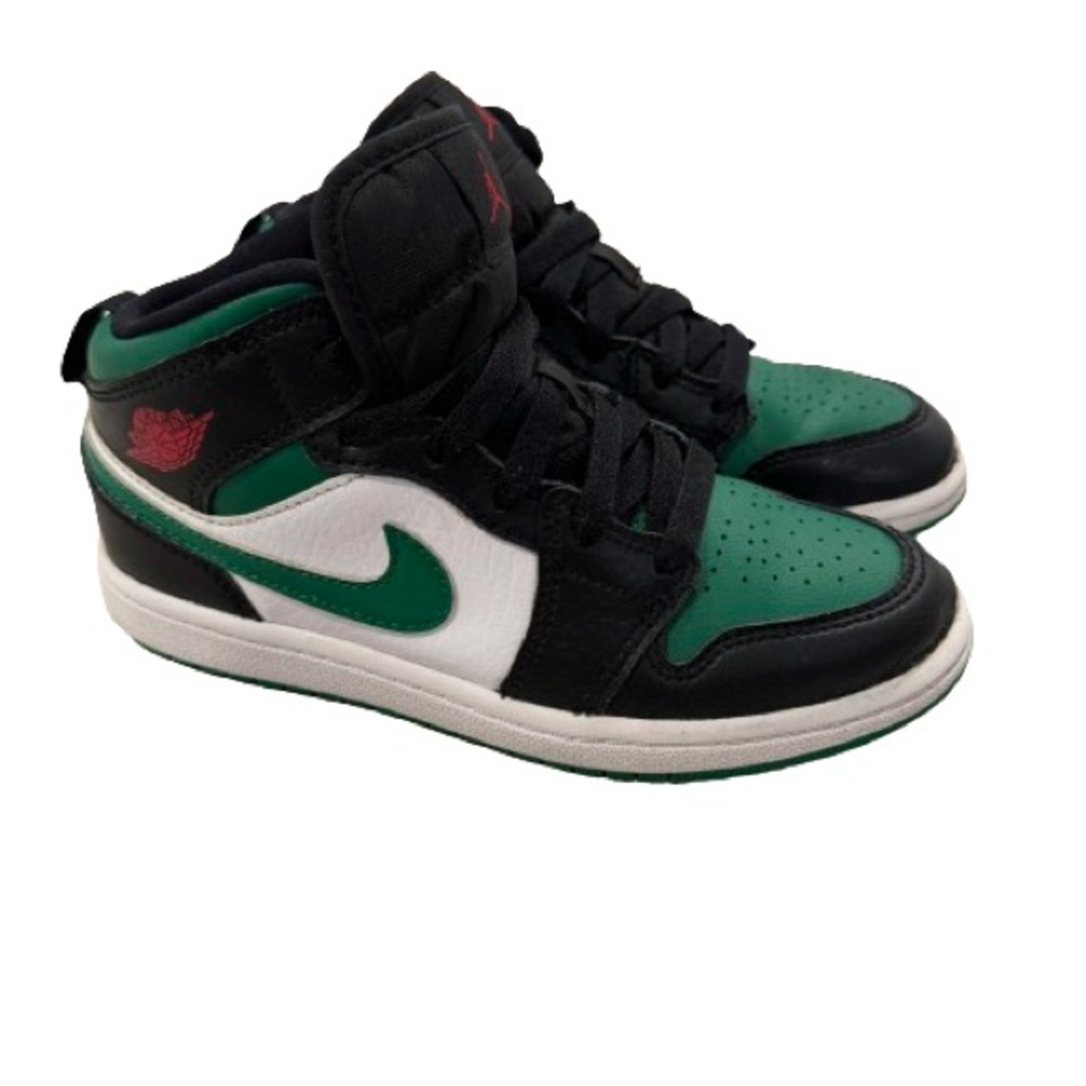 Jordan 1 Mid Pine Green Size 1.5 Y